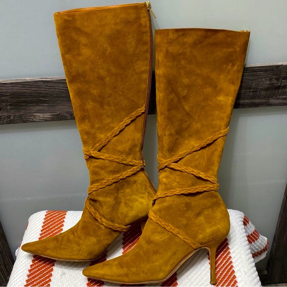 JIMMY CHOO womens heel winter boots size 41 10.5 US check them out thanks 🙏